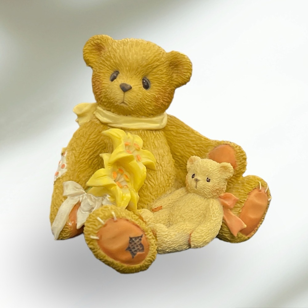 Trio Set of Easter Themed Cherished Teddies- - Picture 4 of 6